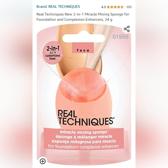 Real Techniques Sponge (2 pieces) - Picture 2 of 3